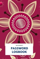 Internet Password Logbook: Password Notebook - Floral Password Book Organizer to Keep Usernames, Passwords, Web Addresses 1080111352 Book Cover