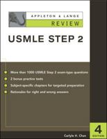 Appleton & Lange Review for the USMLE Step 2 0071447709 Book Cover