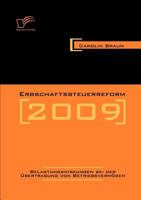 Erbschaftssteuerreform 2009 3836689561 Book Cover