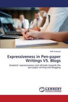 Expressiveness in Blogs vs. Pen-Paper Writings 3656707316 Book Cover