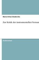 Zur Kritik der instrumentellen Vernunft 3638753247 Book Cover