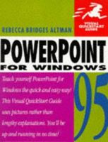 Powerpoint for Windows 95 (Visual QuickStart Guide) 0201884313 Book Cover