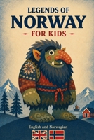 Legends of Norway: Magical Stories and Folk-Art Illustrations for Ages 7–10 — English and Norwegian (Legends of the World for Kids) B0HBM1VQHZ Book Cover