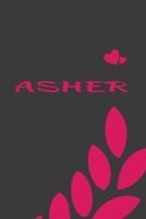 Asher  name Styles  Notebook: Who Really Loves Anime - Sketchbook: Comic Manga Anime Sketch Book for drawing and sketching - Anime Drawing Book - ... Supplies - Otaku & Artist Gift -Dina Odess B083XRY8CF Book Cover