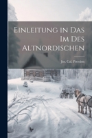Einleitung in das Im des Altnordischen 1022118196 Book Cover
