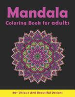 Mandala Coloring Book For Adults: Beautiful Stress Relieving Patterns For Relaxation 1078079692 Book Cover