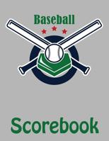 Baseball Scorebook: 100 Scorecards For Baseball 1095134140 Book Cover