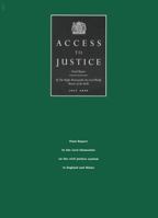 Access to Justice: Final Report to the Lord Chancellor on the Civil Justice System in England and Wales 0113800991 Book Cover