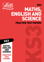 KS3 Maths, English and Science Practice Test Papers (Letts KS3 Revision Success) 000829920X Book Cover