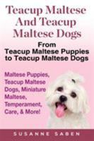 Teacup Maltese and Teacup Maltese Dogs: From Teacup Maltese Puppies to Teacup Maltese Dogs Includes: Maltese Puppies, Teacup Maltese Dogs, Miniature Maltese, Temperament, Care, & More! 1911355023 Book Cover