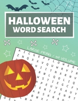 Halloween Word Search: Puzzle Book Large Print - 80 Halloween Puzzles (Edition/Volume 1) 1697651437 Book Cover