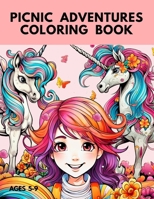 Picnic Adventures Coloring Book: Secrets in the Mysterious Forest B0CVHMKMZF Book Cover