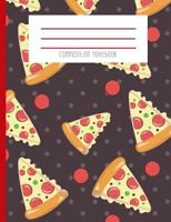 Composition Notebook: Pepperoni Pizza Lover Pepperoni And Cheese Pizza Hipster Polka Dot Journal And Notebook 1796341223 Book Cover
