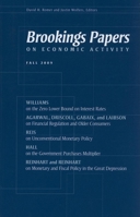 Brookings Papers on Economic Activity: Fall 2009 0815704070 Book Cover