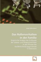 Das Rollenverhalten in der Familie 3639084004 Book Cover