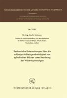 Rechnerische Untersuchungen Uber Die Zulassige Aufheizgeschwindigkeit Von Zylindrischen Blocken Unter Beachtung Der Warmespannungen 3531023381 Book Cover