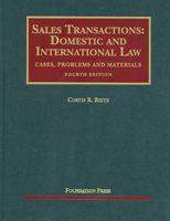 Sales Transactions: Domestic and International Law 1599418878 Book Cover