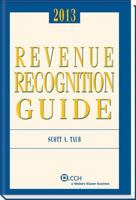 Revenue Recognition Guide 2013 0808030868 Book Cover