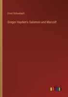 Gregor Hayden's Salomon und Marcolf 336866719X Book Cover