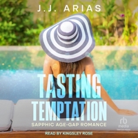 Tasting Temptation: A Sapphic Age-Gap Romance B0DJRPJF43 Book Cover