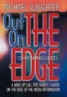 Out on the Edge: A Wake-Up Call for Church Leaders on the Edge of the Media Reformation 0687054532 Book Cover