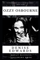 Ozzy Osbourne Adult Activity Coloring Book B083XVGTCW Book Cover