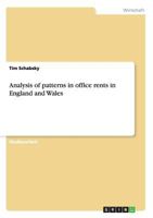 Analysis of patterns in office rents in England and Wales 3656344779 Book Cover