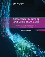 Spreadsheet Modeling & Decision Analysis: A Practical Introduction to Business Analytics 0357132092 Book Cover