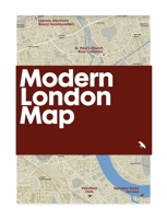Modern London Map: Guide to Modern Architecture in London 1912018845 Book Cover