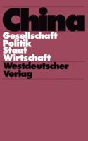 China: Gesellschaft Politik Staat Wirtschaft 3531092170 Book Cover