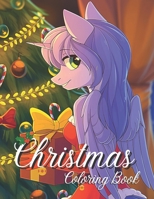 Christmas Coloring Book: Easy, Cute and Lovely Christmas Coloring Designs B08P2C6HKV Book Cover