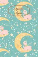 Agenda Lama: Agenda universel avec couverture et intérieur Lama - 56 semaines avec des pages supplémentaires à découvrir (15 x 23 cm) (Mon Agenda Perpétuel) 1790636833 Book Cover