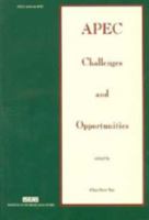 Apec: Challenges and Opportunities 9813016922 Book Cover