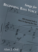 Songs for Beginning Bass Voice 0810841231 Book Cover