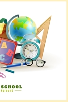 Back to school: Back to school /lined notebook/ diary gift, 100 pages, 6 x 9 inches, Matte finish cover 1661872204 Book Cover