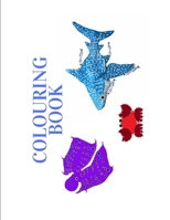Coluring Book 9: Marine Life Composition Cover and Pages B0CVN79PN9 Book Cover