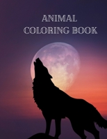 Animal Coloring Book: Actvity Coloring Pages for Kids B08L6VCVMD Book Cover