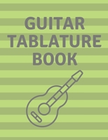 Guitar Tablature Book: Guitar Tab Book For Kids And Adults, Birthday Gift, 150pages, "8.5x11"in, Soft Cover, Matte Finish B083XW6GRX Book Cover