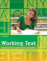 Working Text: Teaching Deaf and Second-Language Students to Be Better Writers 1563684667 Book Cover