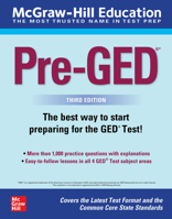 McGraw-Hill Education Pre-Ged, Third Edition 1264258321 Book Cover