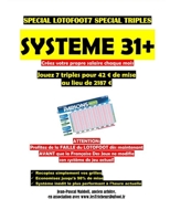 Syst�me 31+: Jouez 7 triples au Lotofoot 7 pour 31 euros 1719480788 Book Cover