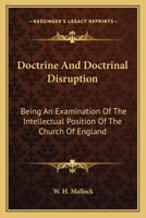 Doctrine and Doctrinal Disruption 1022679090 Book Cover