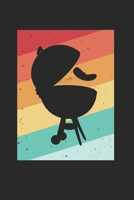 BBQ Notizbuch: BBQ Grillen Notizbuch für Liebhaber / Notizheft / Notizblock A5 (6x9in) Dotted Notebook / Punkteraster / 120 gepunktete Seiten (German Edition) 1675414262 Book Cover