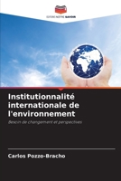 Institutionnalité internationale de l'environnement: Besoin de changement et perspectives 6206329615 Book Cover