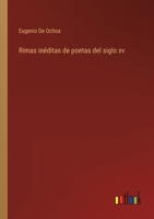 Rimas inéditas de poetas del siglo xv 3368106562 Book Cover