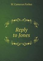 Reply to Jones 0526563532 Book Cover