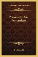 Personality and Personalysis 1163136670 Book Cover