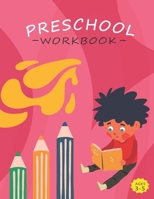 Preschool workbook: First Learn to Write workbook. Practice line tracing, pen control to trace and write ABC Letters, Numbers, (Coloring A B08M8CRMFW Book Cover