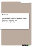 Base Erosion and Profit Shifting (Beps). Gewinnverkurzung Und Gewinnverlagerung 3668246416 Book Cover