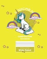 Unicorn Composition Notebook 0464481929 Book Cover